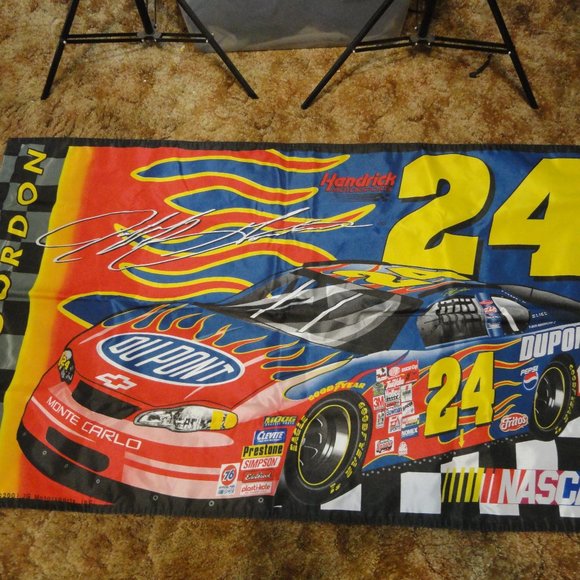 Nascar Other - Jeff Gordon Hendrick motor sports 3'x5' flag~Colorful~NASCAR fa…